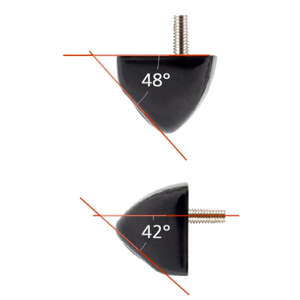 AMPIRE Mini Rückfahrkamera (AHD/CVBS) 100° Blickwinkel