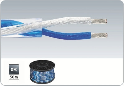 10 Meter 1,5mm² Lautsprecherkabel verdrillt - 2-adrig