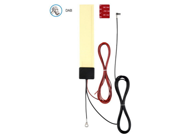 Bad Blankenburg DAB+ Glasklebeantenne / Scheibenantenne aktiv