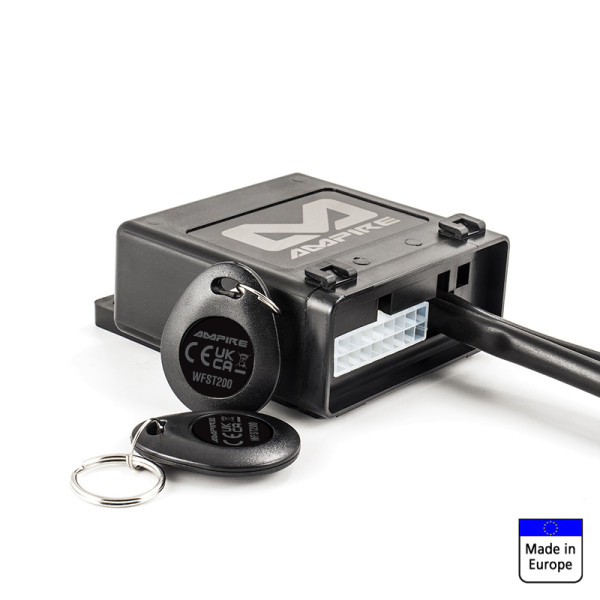 AMPIRE kontaktlose Wegfahrsperre 12 Volt, inkl. 2 RFID-Transpondern