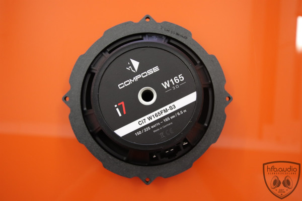 HELIX Ci7 W165FM-S3 High End Tief-/Mitteltöner für Mercedes Sprinter W907 / W910