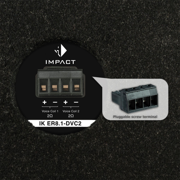 HELIX IK ER8.1-DVC2 Reserveradmulden Subwoofer