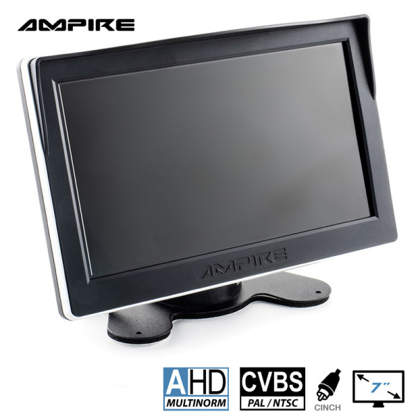 AMPIRE RVA071 TFT-Monitor 17.8cm (7''), 2 Videoeingänge (AHD/CVBS)
