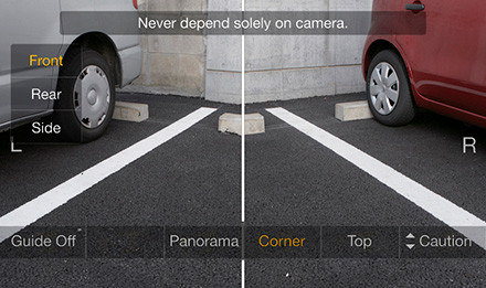 HDR Multiview-Frontkamera (High Dynamic Range) Alpine HCE-C2600FD