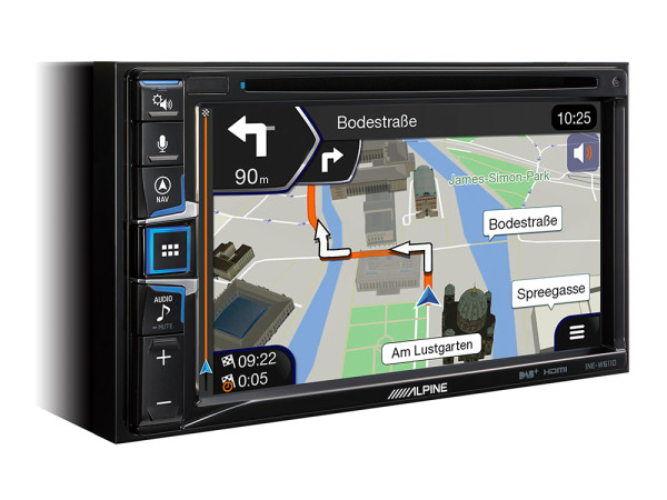 Alpine INE-W611D Navigationssystem mit DAB+, 6,5-Zoll Display