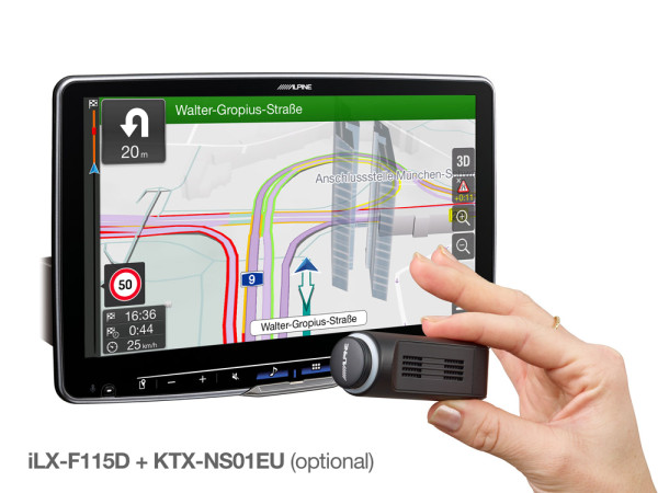 Alpine iLX-F115DU8S Radio für Fiat Ducato 8 und baugleiche Modelle