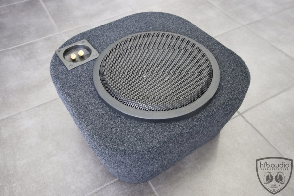 Subwoofer im passenden Gehäuse für Mercedes C-Klasse W205 und S205