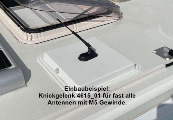 Gelenk zur Nachrüstung von 16V Dachantennen