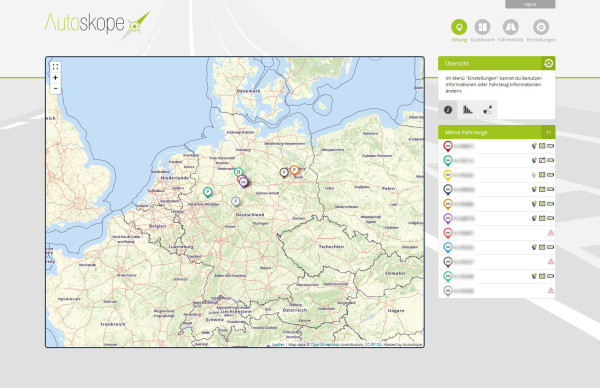 Autoskope V3 GPS Ortungssystem inkl. 12 Monaten Nutzung