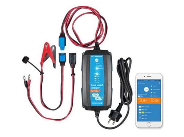 Victron Charger 10 A/IUoU, Blue Smart Ladegerät 12 V / 10 A