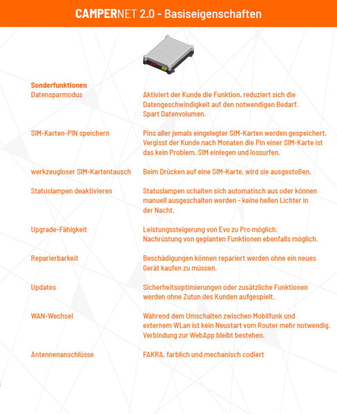 A&H CamperNet Pro (5G/5G+) Router