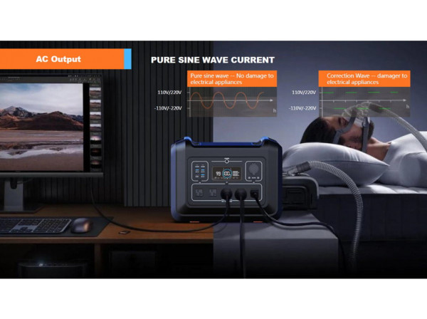 Dietz 2400W Tragbare Power Station LiFePO4 2232Wh