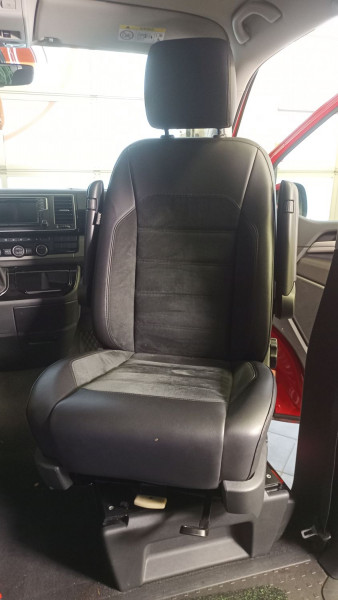 Drehkonsole VW T5, T6 und T6.1 Fahrer und Beifahrersitz mit ABE