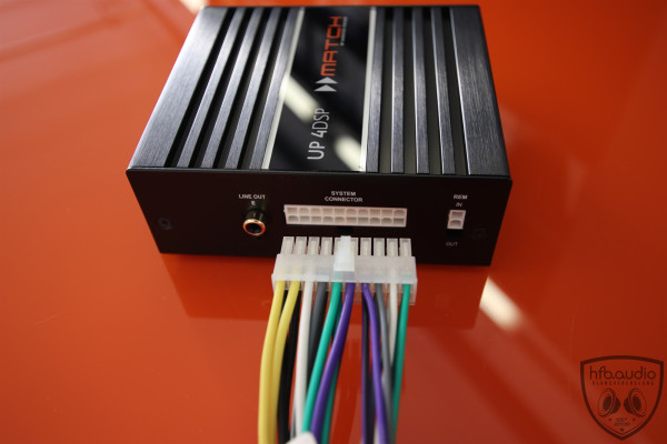 MATCH UP 4DSP - 4 Kanal Verstärker mit Soundprozessor