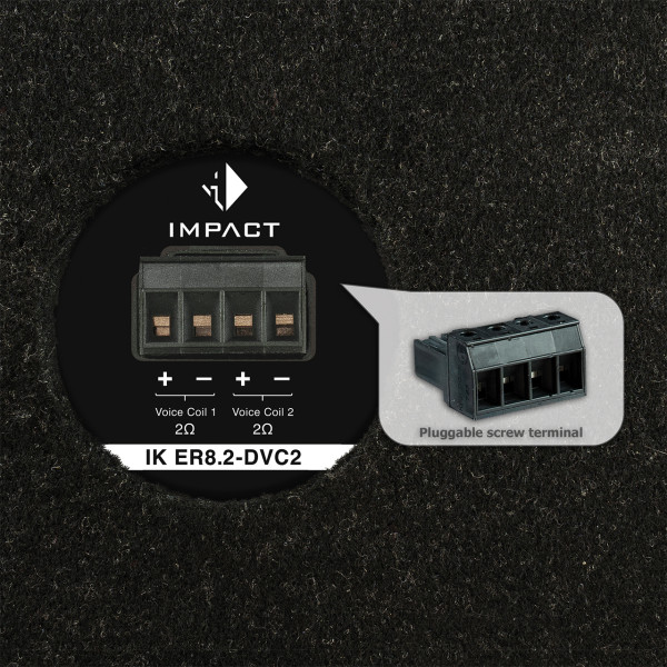 HELIX IK ER8.2-DVC2 Reserveradmulden Subwoofer