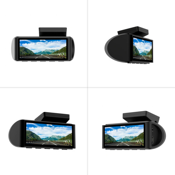 AMPIRE 2-Kanal Dashcam mit Touchscreen, 4K Front, 1080P Heck, WLAN, inkl. 64GB microSD