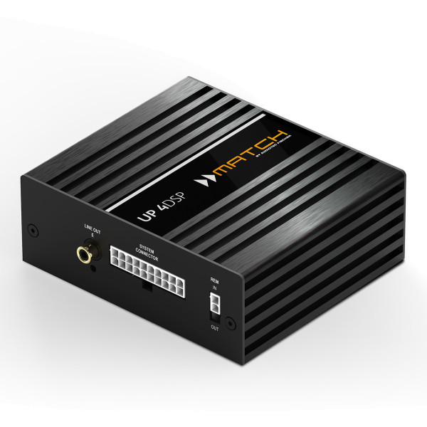 MATCH UP 4DSP - 4 Kanal Verstärker mit Soundprozessor