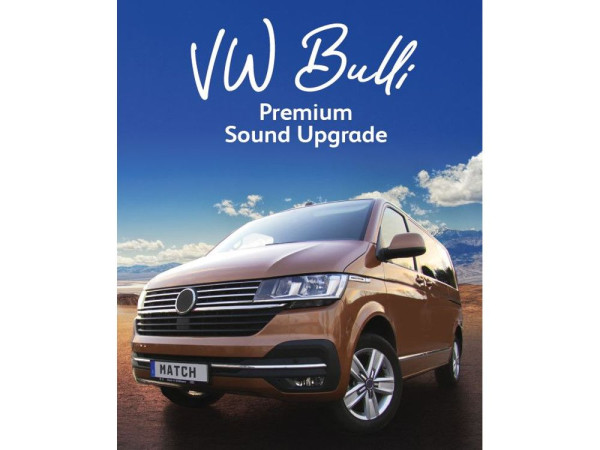 VW T6.1 Premium Soundsystem von Match inkl. Montage