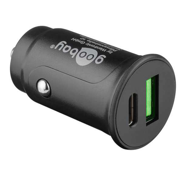 USB-A/C Ladeadapter Duo 12/24V, 30 Watt