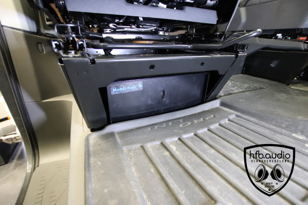 Safe für VW Crafter und MAN TGE - Verbau unter Fahrer- oder Beifahrersitz