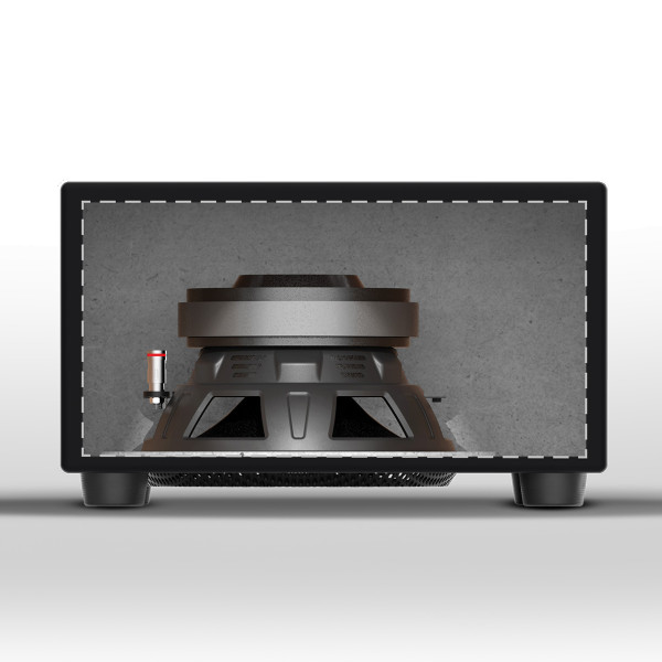 HELIX IK E8.1 platzsparender Subwoofer