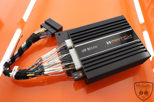 MATCH UP 8BMW - 8 Kanal DSP Verstärker für verschiedene BMW Fahrzeuge