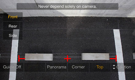 HDR Multiview-Frontkamera (High Dynamic Range) Alpine HCE-C2600FD