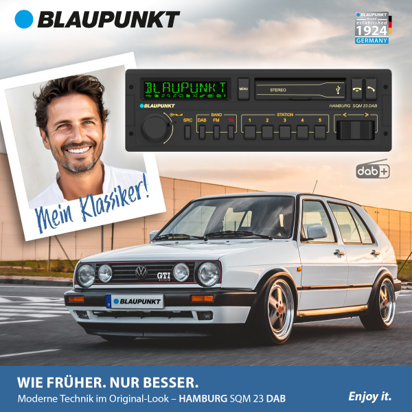 Blaupunkt HAMBURG SQM 23 DAB - Youngtimer Radio