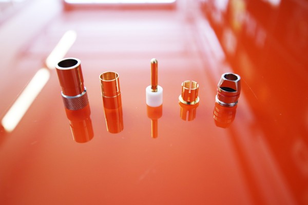 High End Cinchstecker lötbar - paar