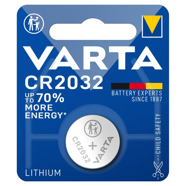 VARTA CR2032 Batterie, 3 Volt