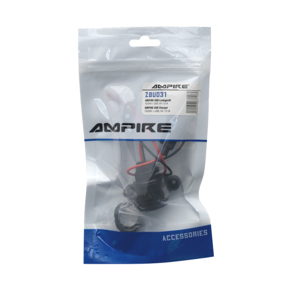 USB-A Ladegerät 12/24V, Einbau