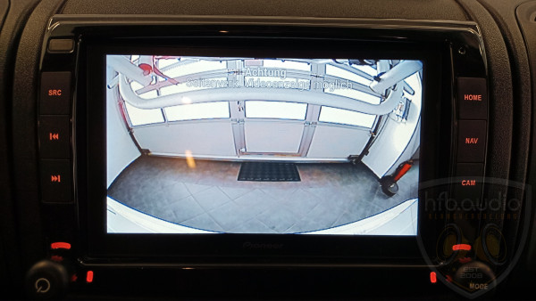 Wohnmobil Rückfahrkamera weiß Ampire KV802-WHI