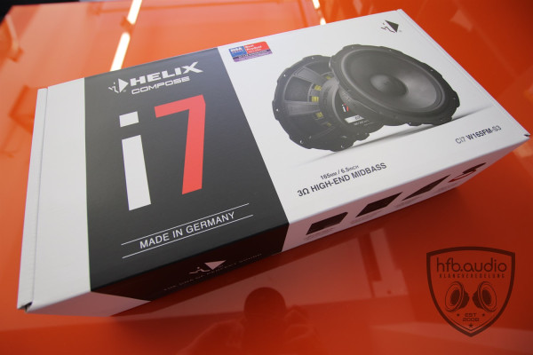 HELIX Ci7 W165FM-S3 High End Tief-/Mitteltöner für Mercedes Sprinter W907 / W910