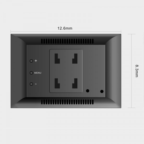 AMPIRE RVA051 TFT-Monitor 12.7cm (5''), 2 Videoeingänge (AHD/CVBS)