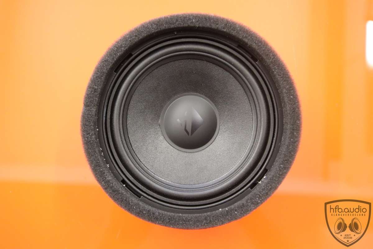 Mercedes C-Klasse W206 Lautsprecher-Upgrade Kit – 10cm Mitteltöner, 25mm Hochtöner & Untersitz-Subwoofer Inkl. Dämmung Plug & Play