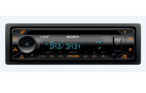 Sony MEX-N7300BD DAB-Radio CD-Receiver