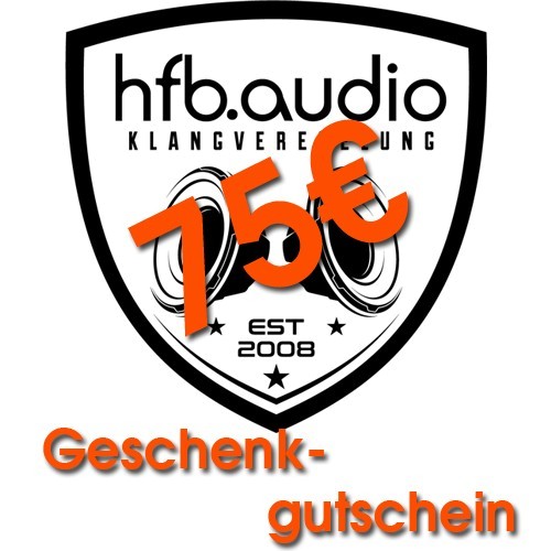 75€ Geschenkgutschein