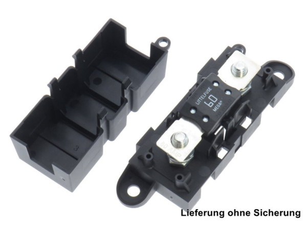 Sicherungshalter bis 500 A / 32V für MEGA Sicherung (M8/68 mm)