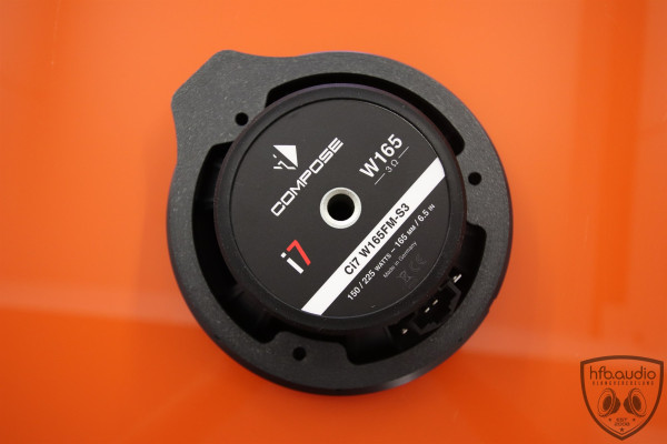 High End Tief-/Mittelton Lautsprecher für Mercedes A-Klasse W177 von Helix